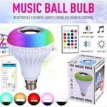 Bluetooth Music LED Bulb Multi Color Speaker