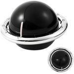 Planet-Shaped Mechanical Timer  No Batteries Needed  59-Minute Countdown  Magnetic Base  Multi-Purpose Kitchen, Study &amp; Classroom Timer (Black)