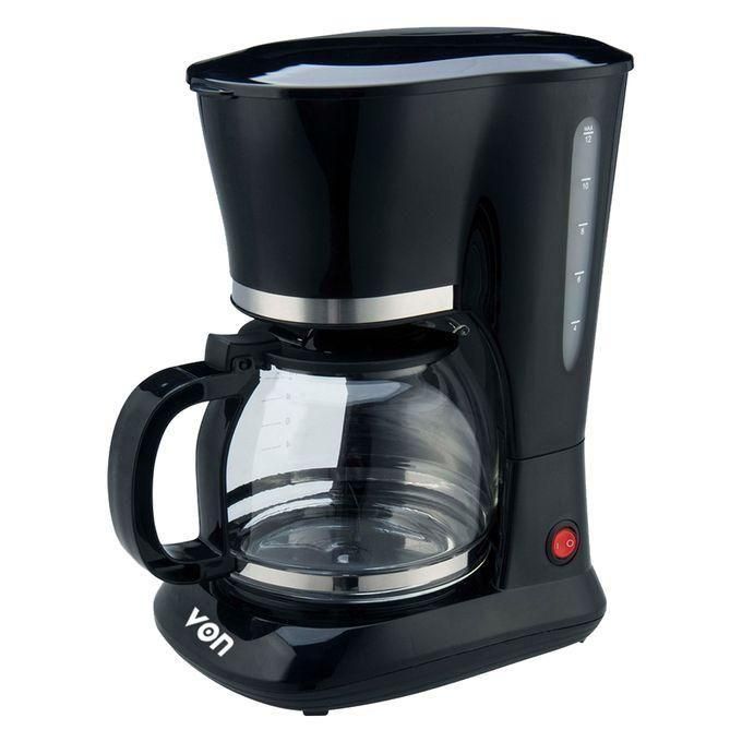 VON VCMD-901DK Drip Digital Coffee Maker - Black