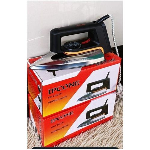 IPCONE  Quality Dry Iron Box With Titanium Teflon Non-stick Soleplate
