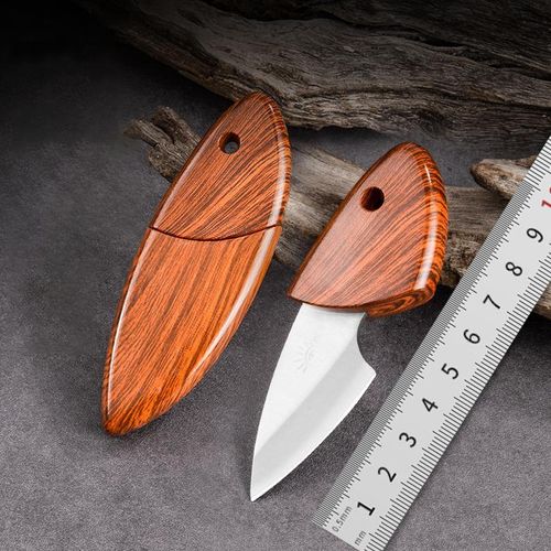 Mini Fruit Knife Outdoor Dismantling Express Portable Little Fat Dolphin Knife Camping Express Knife High Hardness Sharp