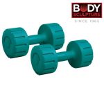 Body Sculpture A Pair Of 3kg Vinyl Dumbbell