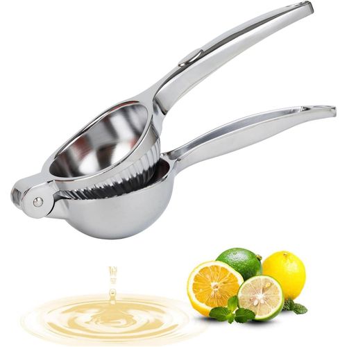 KnMn Large Size Lemon Squeezer Heavy Duty Zinc Manual Lemon Juicer