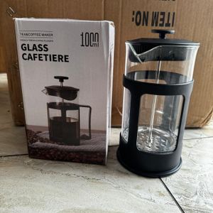 Super Glass Ltd Coffee Tea Maker French coffee Press Plunger  Machine with 3-level filtration system