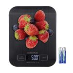 Inkbird Food Scale Digital Kitchen Scale Stainless Steel Platform Backlit LCD