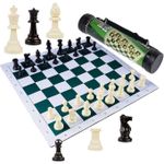 Portable Tournament Chess Board Game Mat+FREE Carrier Bag