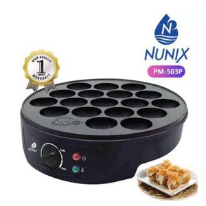 Nunix Electric Popcake Maker / Vitumbua Maker – 18-Slot Non-Stick Baking Machine