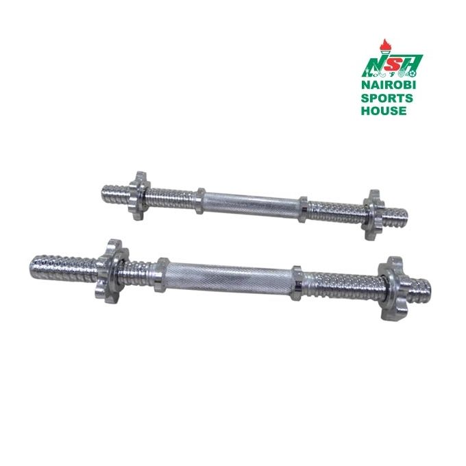 Fitness Chrome Dumbell Bar : 14"