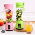Portable Blender - Compact and USB Rechargeable Personal Travel Blenders for Smoothies, Shakes and Ice - Mini Fruit Juice Mixing Shaker Bottle