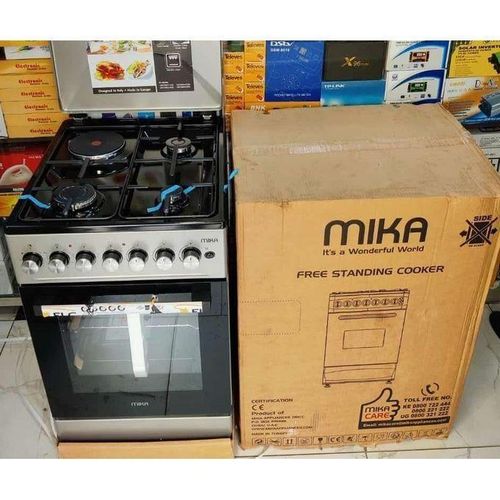 Mika Free Standing Cooker,50cm X 60cm,3 Gas+1 Hot Plate,