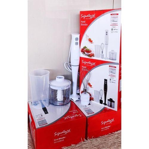 3 In 1 Handheld Immersion Hand Blender Set With Mixing Beaker Chopper Whisk For Smoothies Baby Food Soups