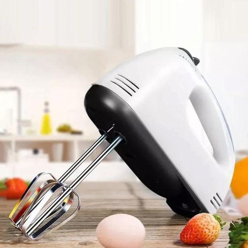 ElectroMate 260W Electric Hand Mixer – 7-Speed Egg Beater &amp; Whisk for Dough, Cream, Cake