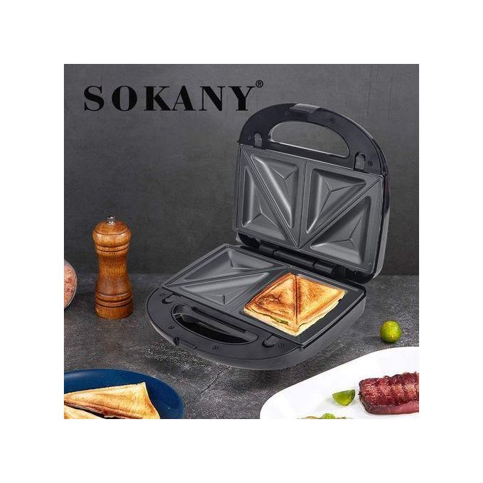 Sokany Distinguished 2 In 1 Sandwich Maker And Toaster