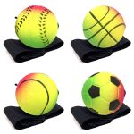 4pcs wrist elastic ball, wrist rebound ball, wrist exerciser