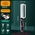 Multi Functional Vegetable Peeler for Kitchen, 2026 New Stainless Steel Peeler with Wooden Handle and Bottle Opener Stainless Steel, Effortlessly Peel Potatoes, Apples, Carrots (1 PCS)