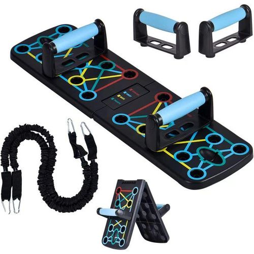 10 In 1 Multi-Function Foldable Portable Push Up Board