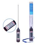 Kitchen Thermometer Digital Food Thermometer -Black
