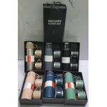 Double Wall Double Thermocup Vacuum Flask Gift Set Plus 2 Exra Cups