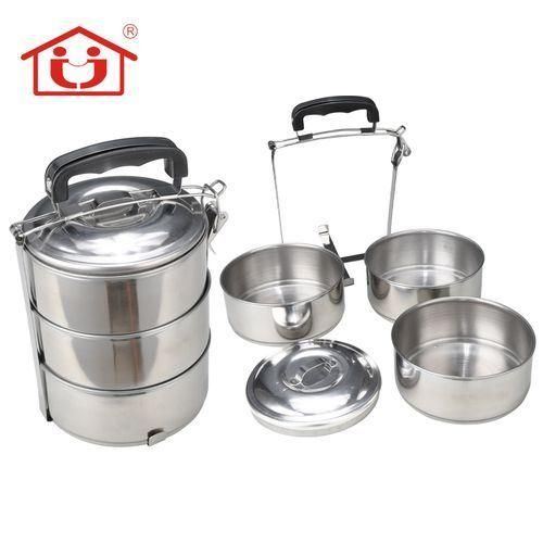 Pureliving 3-Layer Stainless Steel Lunch Box