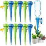 20 Pack Auto Drippers Self Plant Watering Spikes Automatic Adjustable Control Valve Switch Design