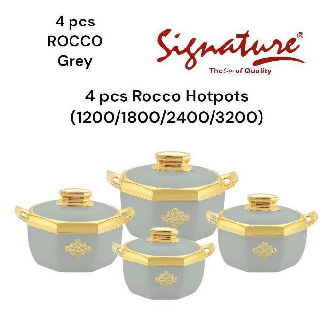 Signature 4 Pcs Rocco Hotpots  (1200/1800/2400/3200)