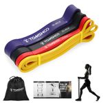 4Pcs Pull Up Assist Bands Set Resistance Loop Bands Powerlifting Workout Exercise Stretch Bands