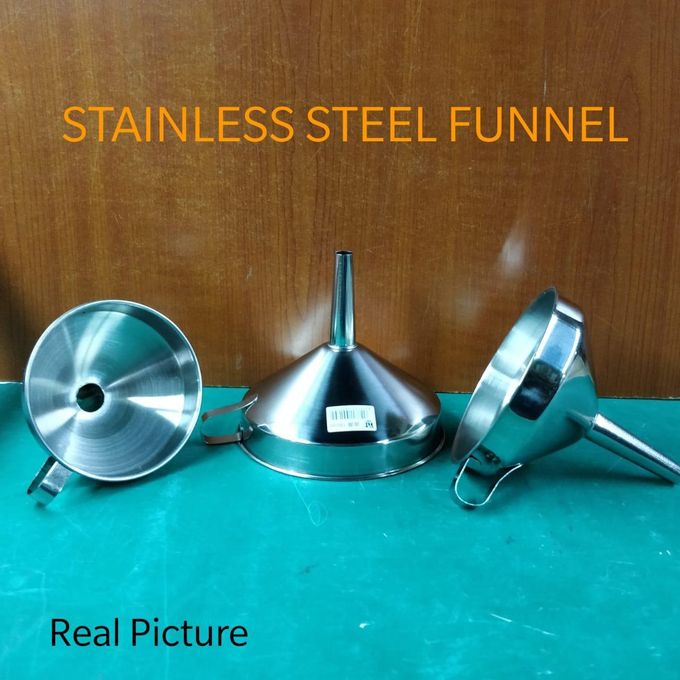 12 cm heavy duty Stainless steel funnel