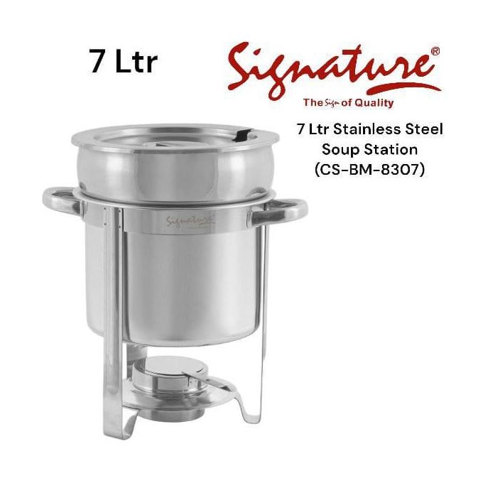 Signature 7 Ltr Stainless Steel Soup Station  CS-BM-8307