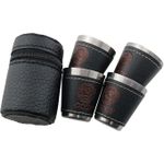 Stainless Steel Cups, 4Pcs 70ml Stainless Steel Shot Glasses, Travel Coffee Mug, Outdoor Camping Cup, Travel Cup for Travel Picn