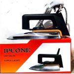IPCONE IPCONE-Quality Dry Iron Box with Titanium Teflon Nonstick Soleplate, Fast Heating, Adjustable Temperature, Lightweight Ergonomic Design for Smooth Wrinkle-Free Ironing on All Fabrics