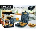 Sokany Non Stick Bread Sandwich Maker &amp; Toaster 4 Slice