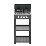 Rebune Cooker 3 Gas With 1 Electric Plate RE-4-067