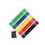 TodyJeyHo Resistance band,Portable resistance bands for workout, For Strength Training and Flexibility Exercises, Natural latex material,Heavy duty,5 different resistance levels, Pilates, Yoga Physical, Set of 5