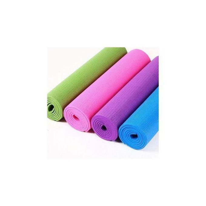 6mm Exercise And Fitness High Density Yoga Mats-pink