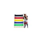Resistance Bands Loop Exercise Bands Set with 5 Different Resistance Levels Elastic Bands for Training,Yoga, Set of 5 Pcs
