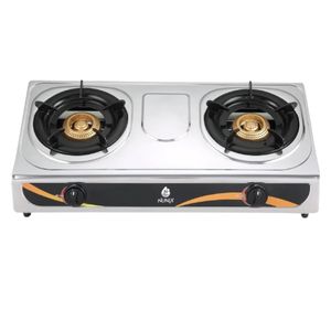 Nunix Table Top Gas Cooker Stainless Steel
