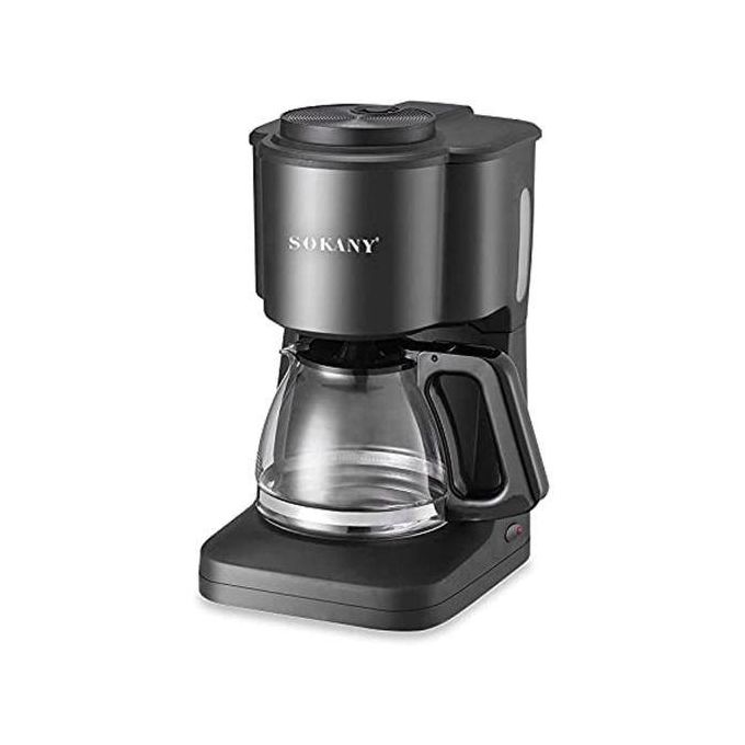 Sokany Coffee Maker SK 124 Electric Drip Coffee Machine Fast Brewing Compact Design for Home Office and Kitchen Daily Coffee Preparation