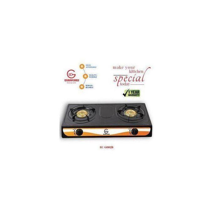 Eurochef  stainless steel 2 burner cooker
