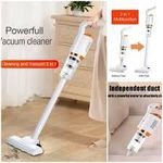 2-in-1 Cordless Handheld &amp; Stick Vacuum Cleaner - Portable &amp; Lightweight For Home, Car &amp; Pet Hair