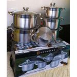 12pc Edenburg Stainless Steel Cookware