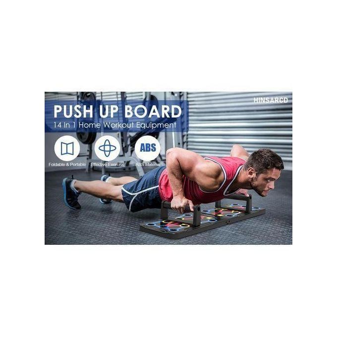 Portable Multifunctional Push-up Board - Fitness and Muscle Training Device Home Workout Set Foldable Push Up Bar