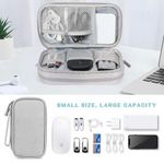 General Data Cable Storage Bags Double Layer Digital Usb Hard Disk Protection Bag Portable Earphone Organizer Digital Gadget Carry Case