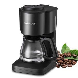 Sokany Electric Drip Coffee Maker, Simply Brew Compact Drip Filter Coffee Machine, Front Access Easy Fill ,Auto Keep Warm Function And Smart Anti-Drip System