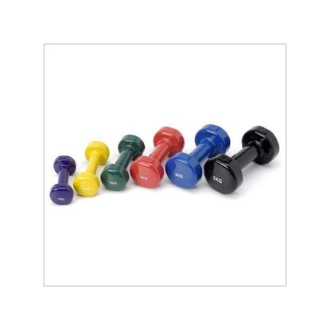 Strength Training NEOPRENE COATED Dumbell Set Pair Of 2kgs,