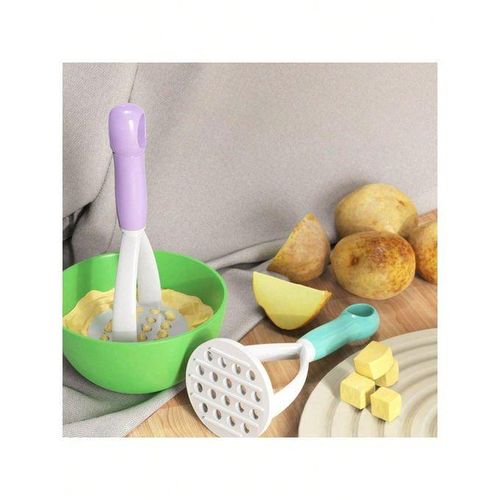 1pc Manual Potato Masher, Baby Food Maker, Kitchen Tool For Mashing Sweet Potato, Tapioca