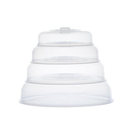 12pcs Microwave Safe Cover Dish Plate Lid Hot Food Lids For Kitchen