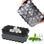 Small Silicone Ice Cube Tray With Removable Lid