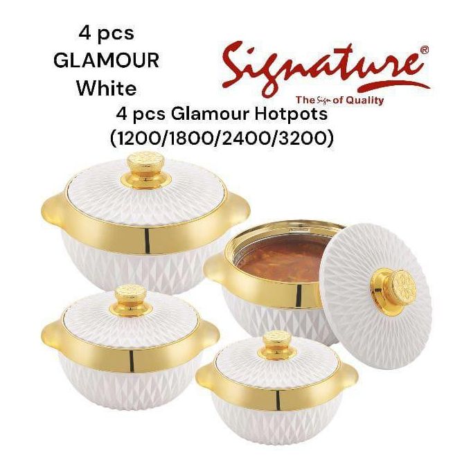 4 Pcs Glamour Hotpots  (1200/1800/2400/3200)