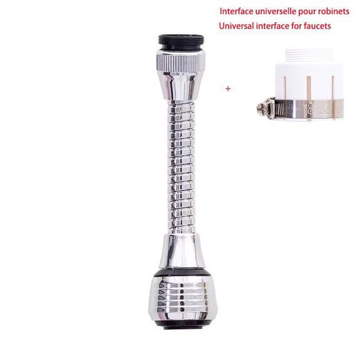 Rotable Foaming Faucet Extender
