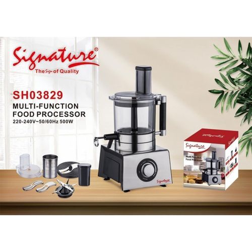 Signature Multi Function Blender / Food Processor/ Juicer (500W) (SH03829)
